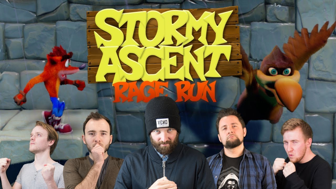 Crash Bandicoot Stormy Ascent Rage Run
