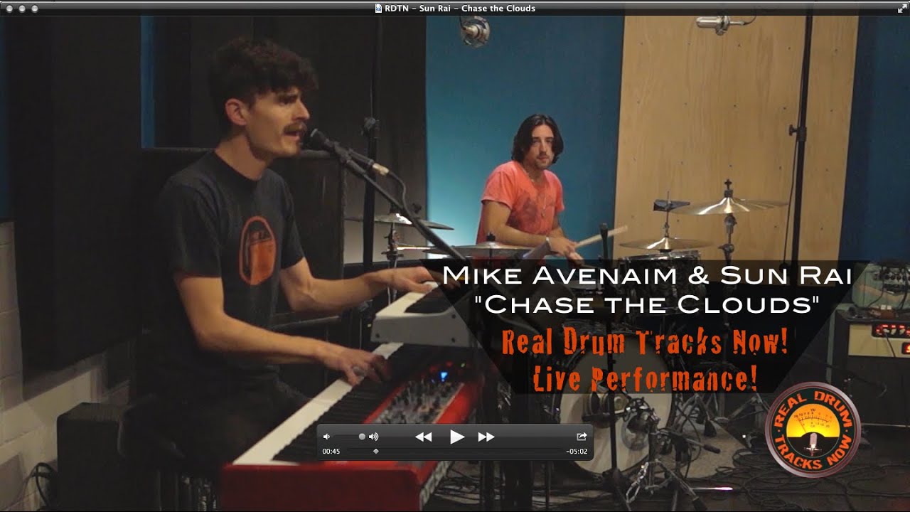 Real Drum Tracks Now! Mike Avenaim & Sun Rai Live Performance
