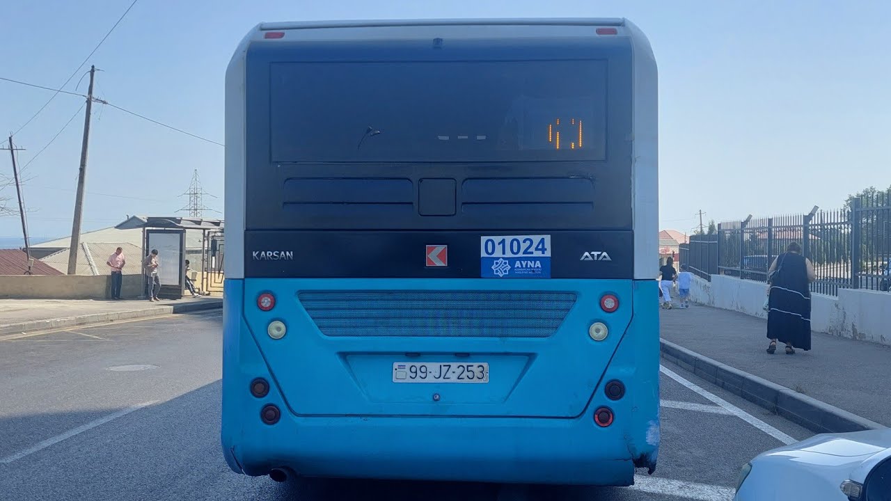 Bakı:(40 saylı avtobus):Səfər:(Sabunçu Dairəsi-Köhnə Günəşli)