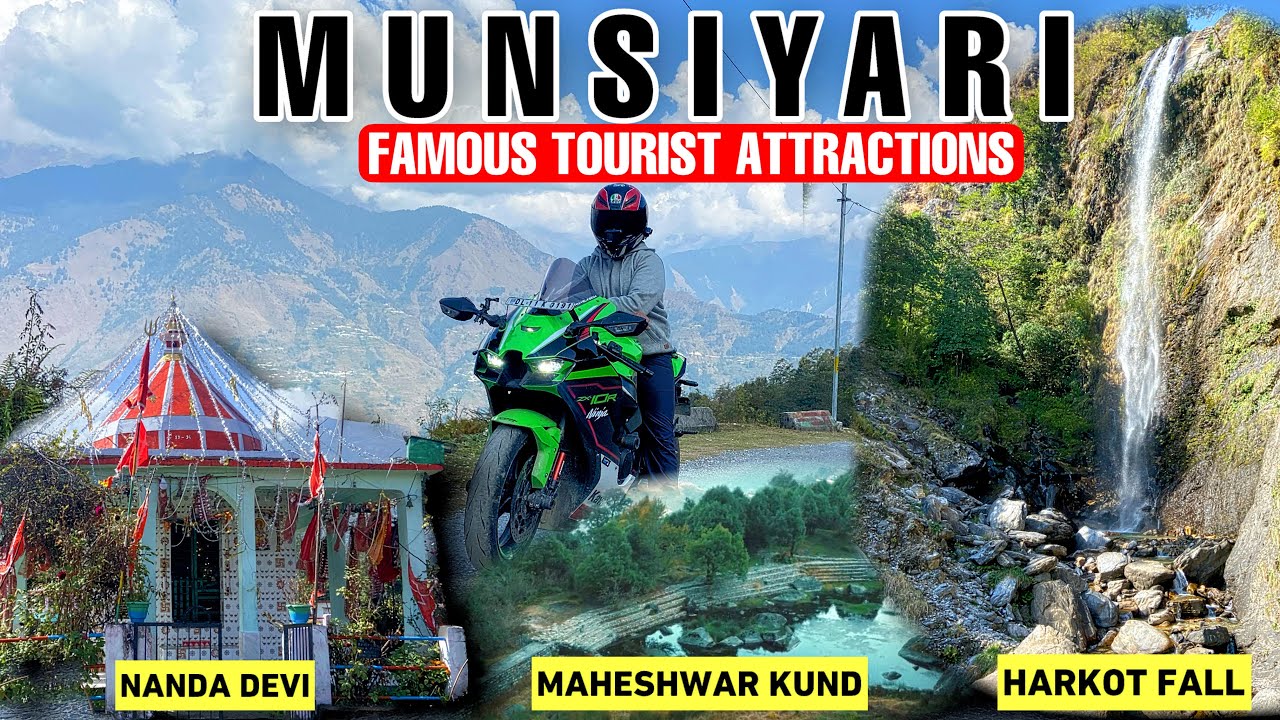 MUNSYARI ROAD TRIP| PLACES TO VISIT IN MUNSIYARI| STAY IN MUNSIYARI| ZX10R 2022| DELHI TO MUNSIYARI
