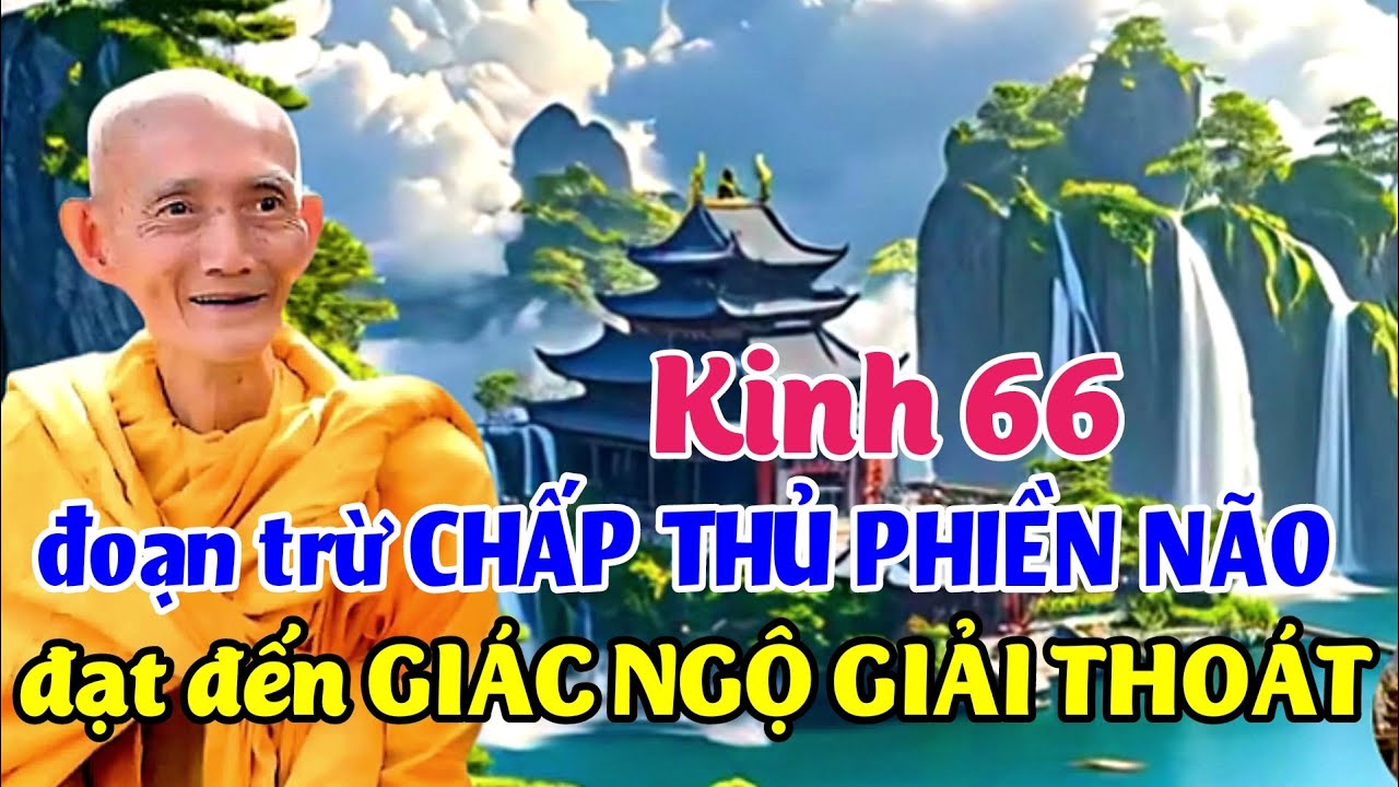 Kinh 66 đoạn trừ chấp thủ phiền não đạt đến giác ngộ giải thoát. Ht Thích Giác Khang