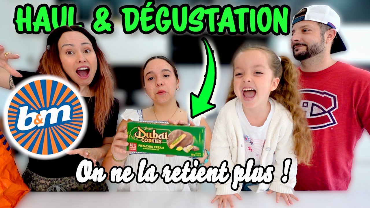 JESSY EST AFFAMÉE ! 🤣 / Haul et Dégustation des produits trouvés chez b&m