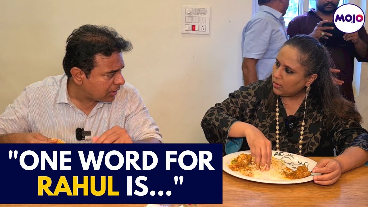 A Spicy Lunch in Telangana With KTR | 