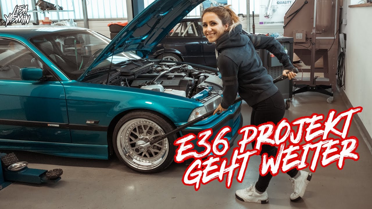 BMW E36 Projekt | Es geht weiter | Bremssättel überholen Teil 1 | Lisa Yasmin