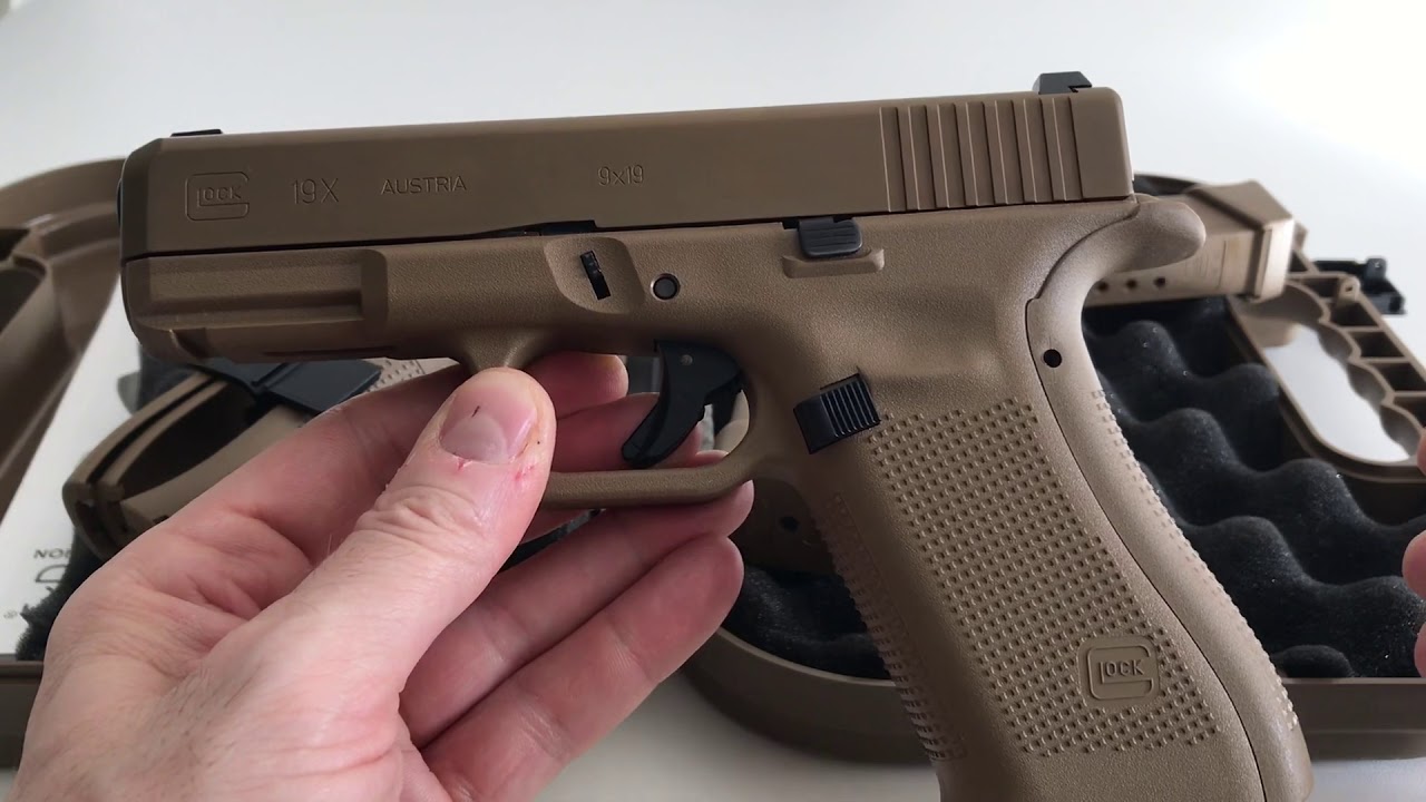 Présentation Glock 19x 9mm français