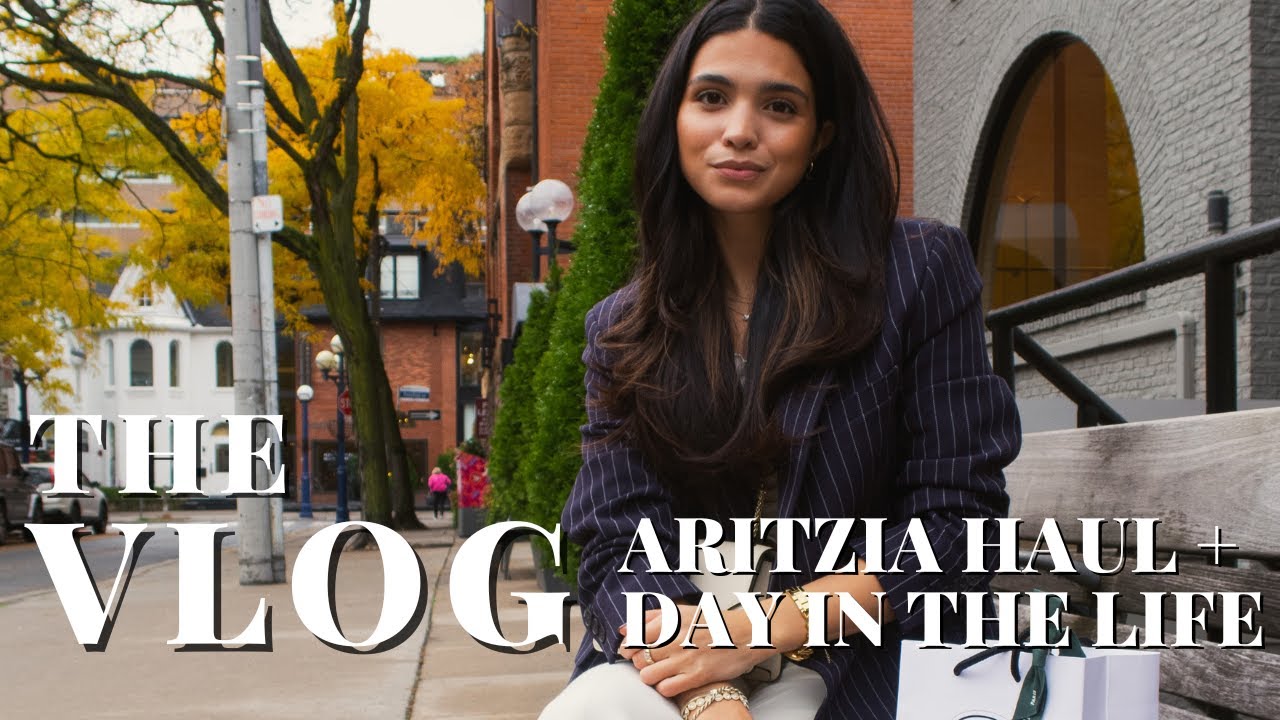 ARITZIA TRY-ON HAUL + DAY IN THE LIFE | VLOG S4:E36 | Samantha Guerrero