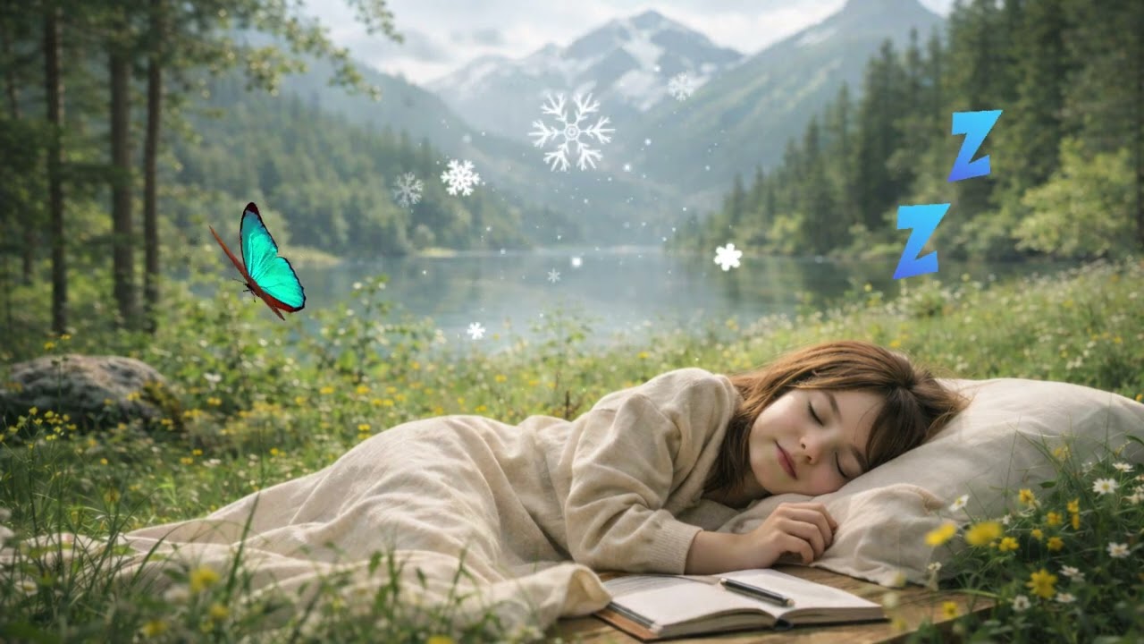 ดนตรีเพื่อการผ่อนคลายสมอง คลายวิตกกังวล ช่วยให้นอนหลับสบาย - Relaxing sleep music / Music for sleep