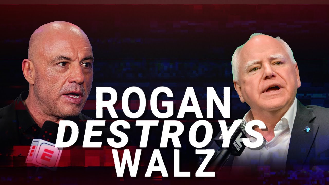 Joe Rogan hilariously destroys Tim Walz’s claims of masculinity