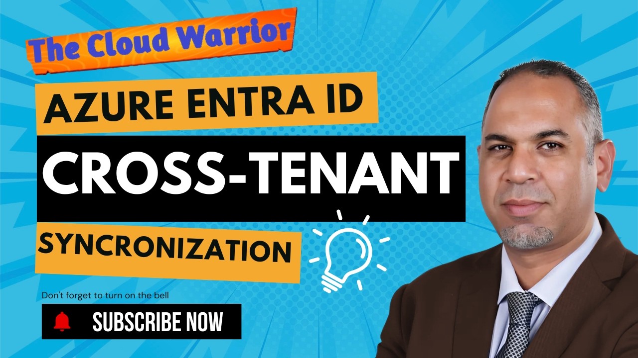 Azure Entra ID Cross Tenant sync شرح بالعربي