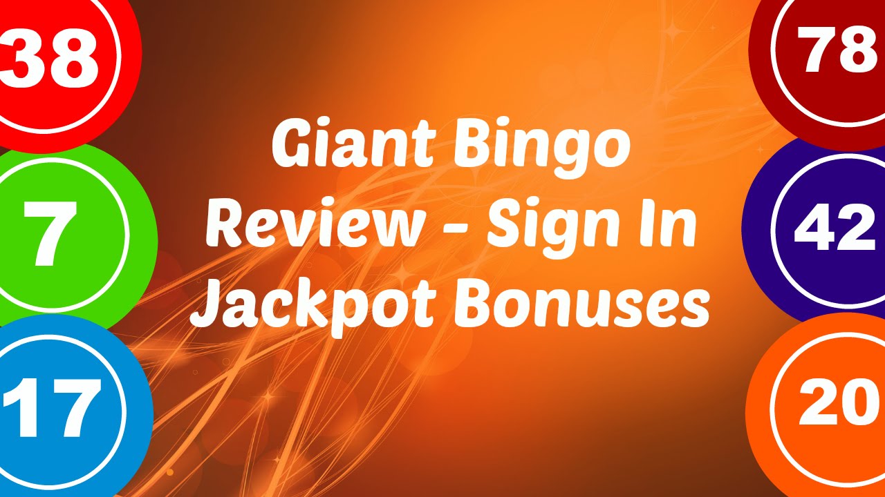 Giant Bingo Review - Sign In Jackpot Bonuses