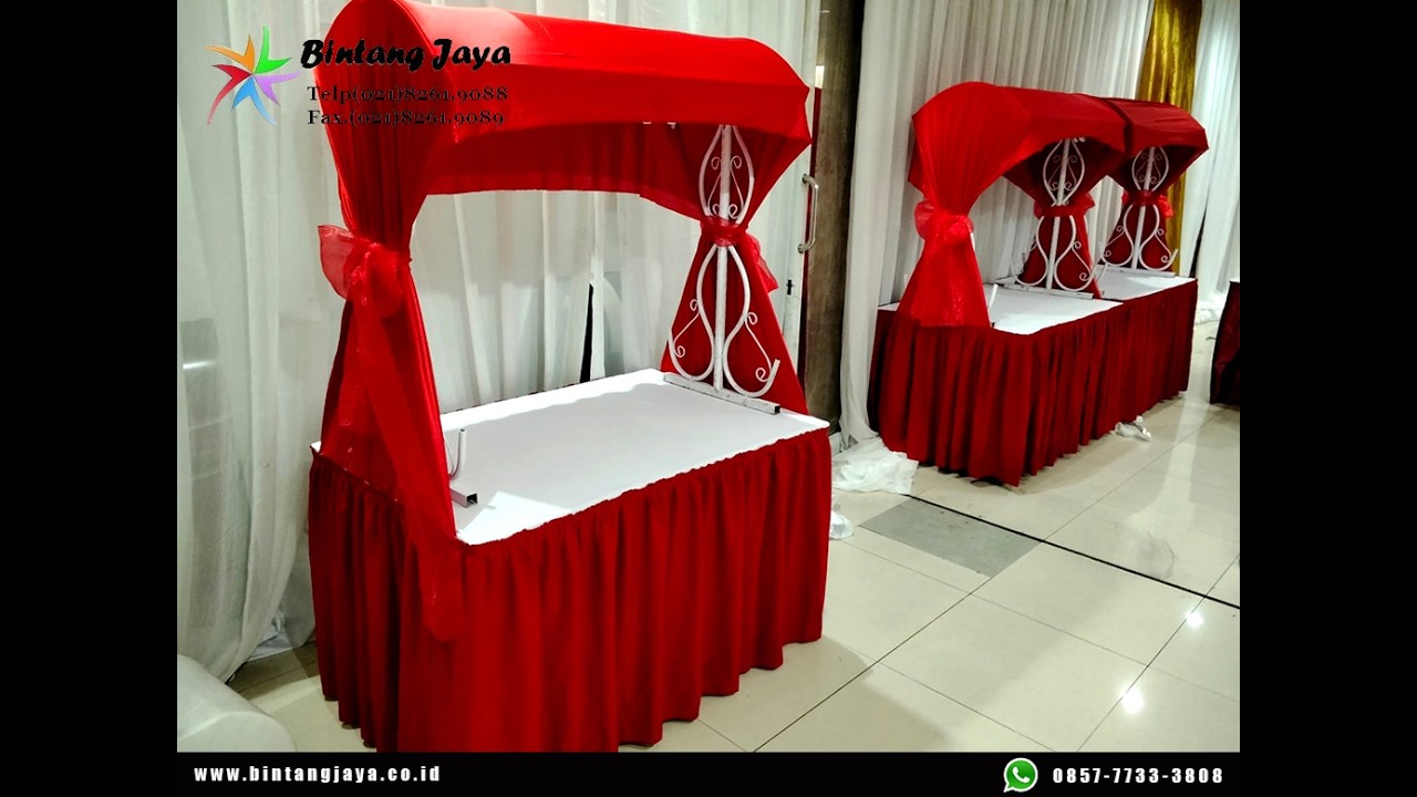 Sewa Meja Stand Makanan atau Gubukan Prasmanan Area Jakarta untuk Event Lebih Rapi dan Profesional