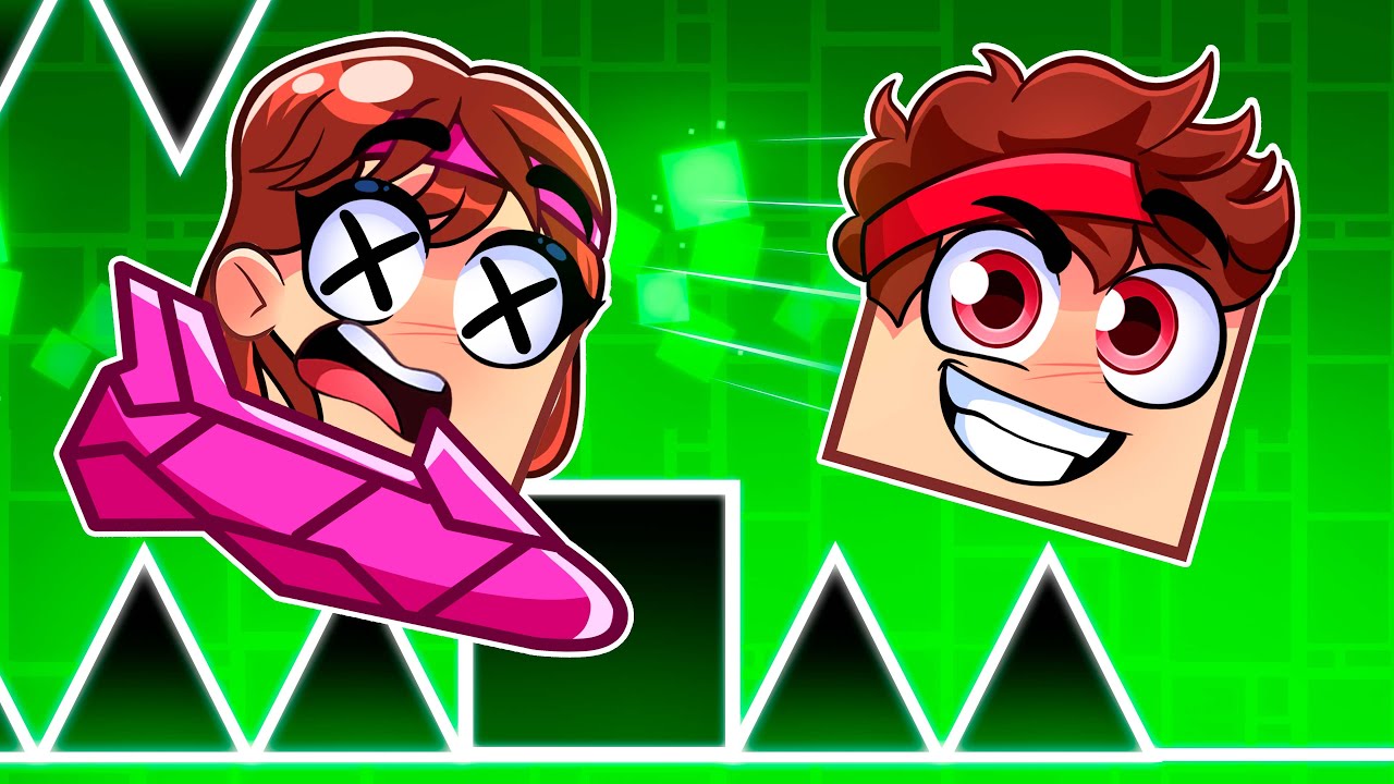 J'ai fait semblant d'être un NOOB sur Géometry Dash pour Draguer ma FAN GIRL !