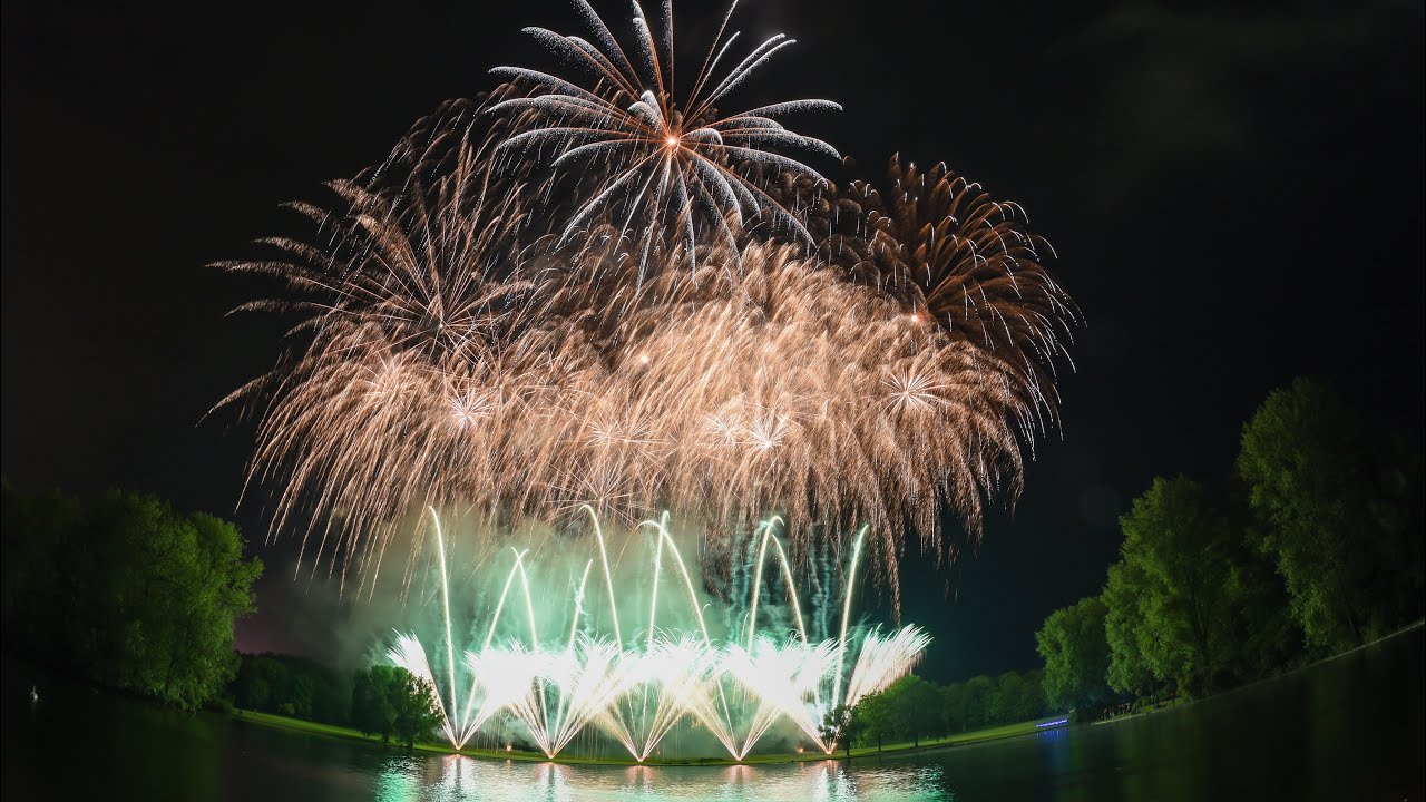 Rhein in Flammen Bonn 2024 ( nur Feuerwerk ÜBERARBEITET) I NICO Europe I  DragonPyro Video