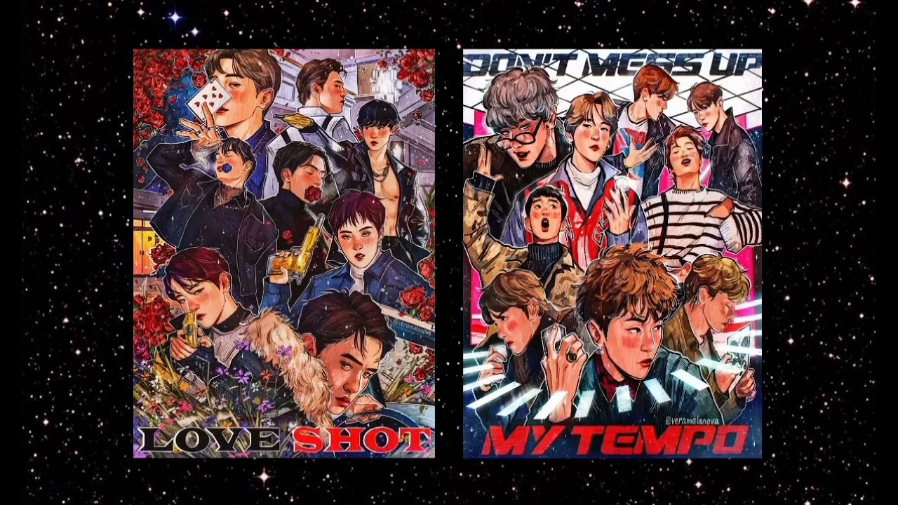 EXO - Intro + Love Shot + Tempo (Awards Show Performance Concept)