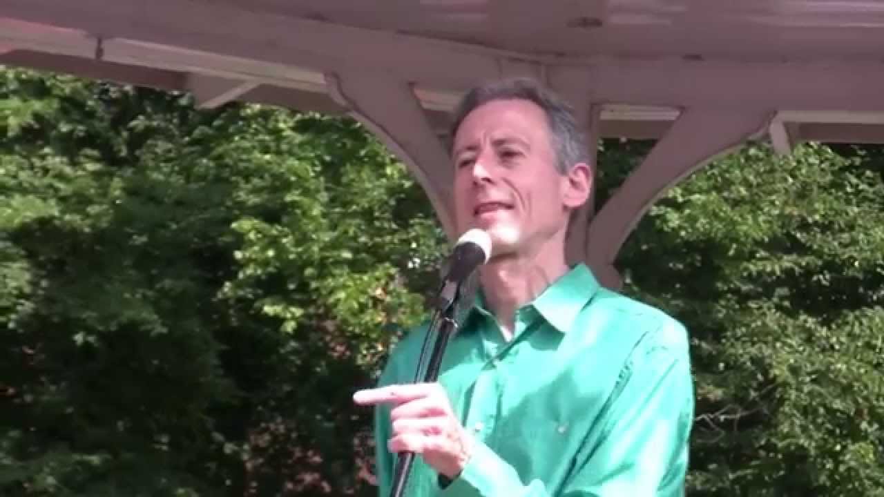 Peter Tatchell speaks at Norwich Pride 2014