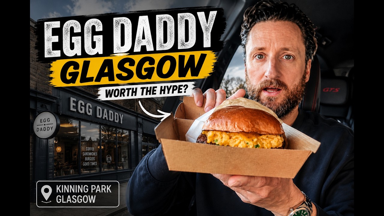 Is this the craziest breakfast sandwich in Glasgow? 