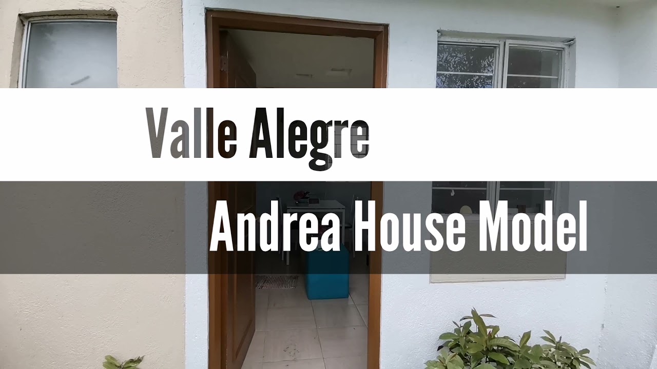Murang pabahay sa Laguna. Valle Alegre- Andrea House Model Loft type
