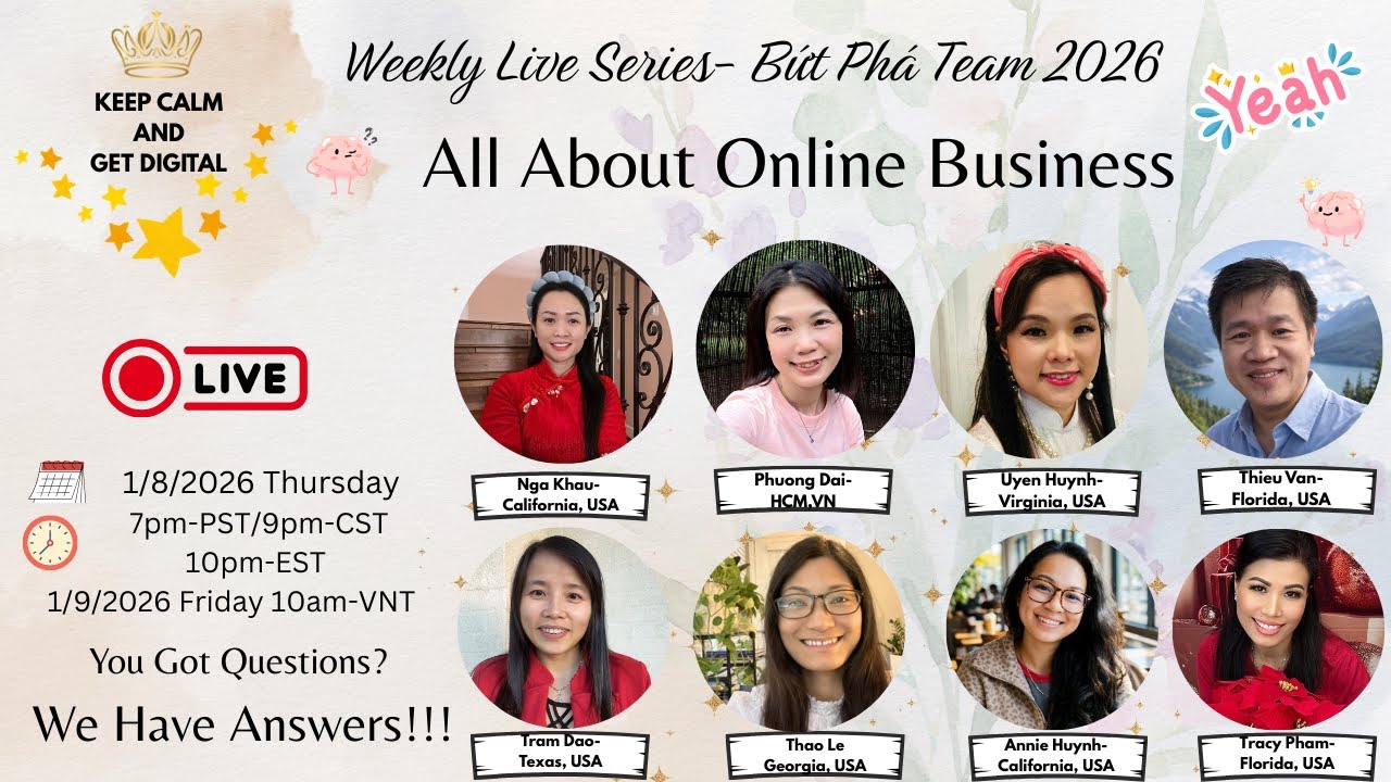 Kinh doanh số cụ thể là gì? Weekly Live Q&A  Ep #1