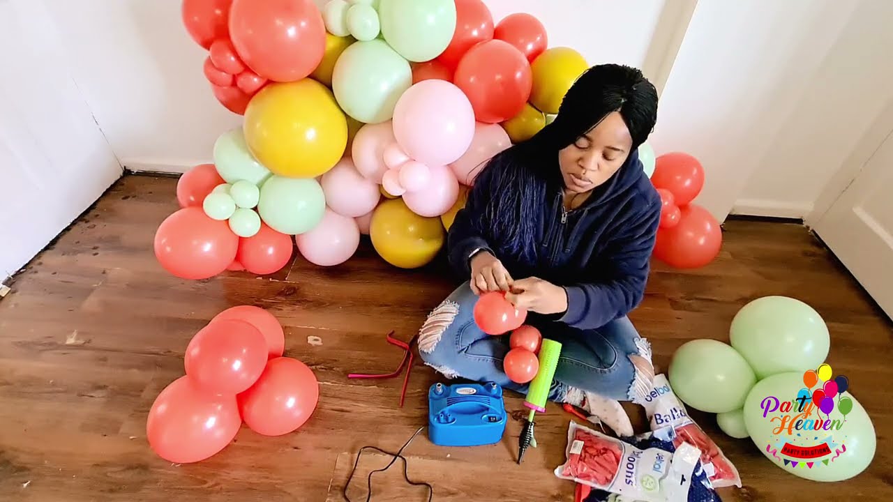 How to Make Balloon Clusters For Garlands || Balloon Garland Clusters How to