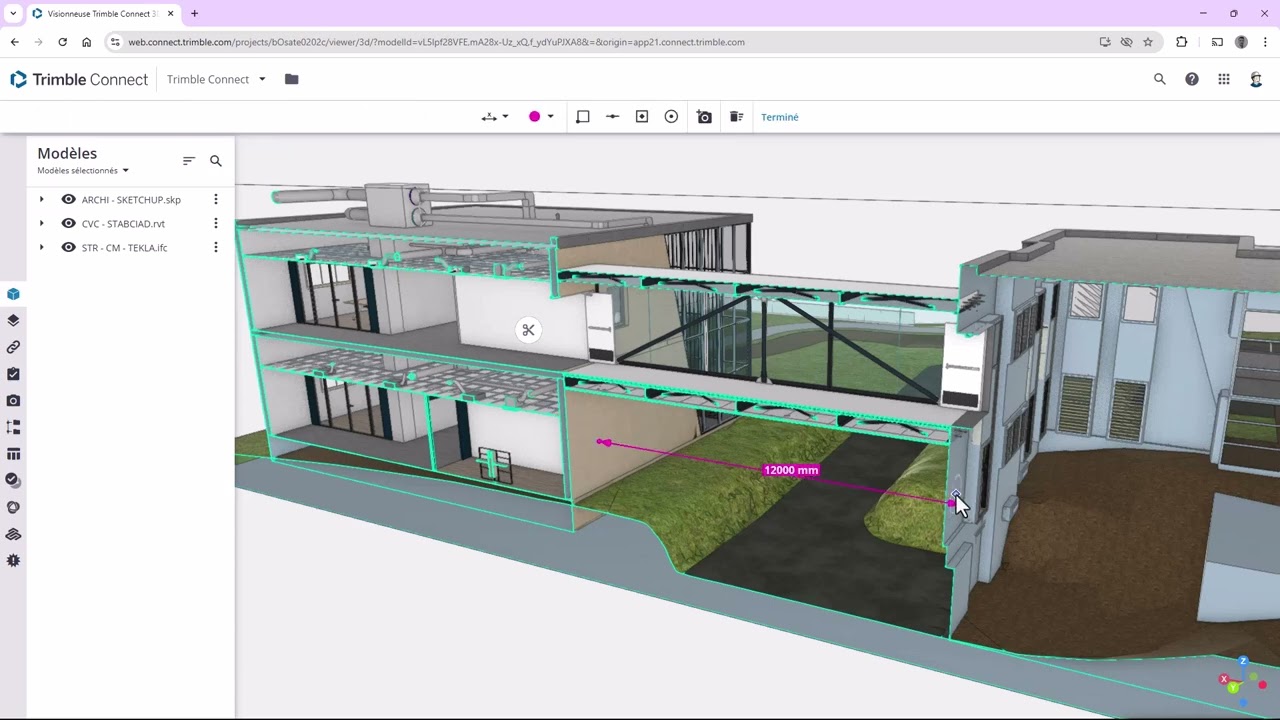 Trimble Connect Presentation in French
