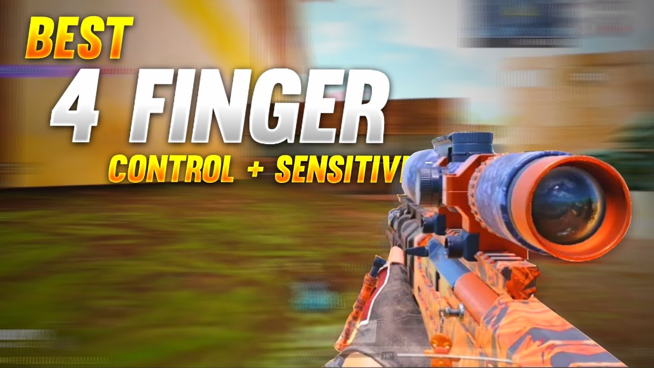 BEST 4 FINGER CLAW CONTROL, SETTING & SENSITIVITY ⚡| COD MOBILE