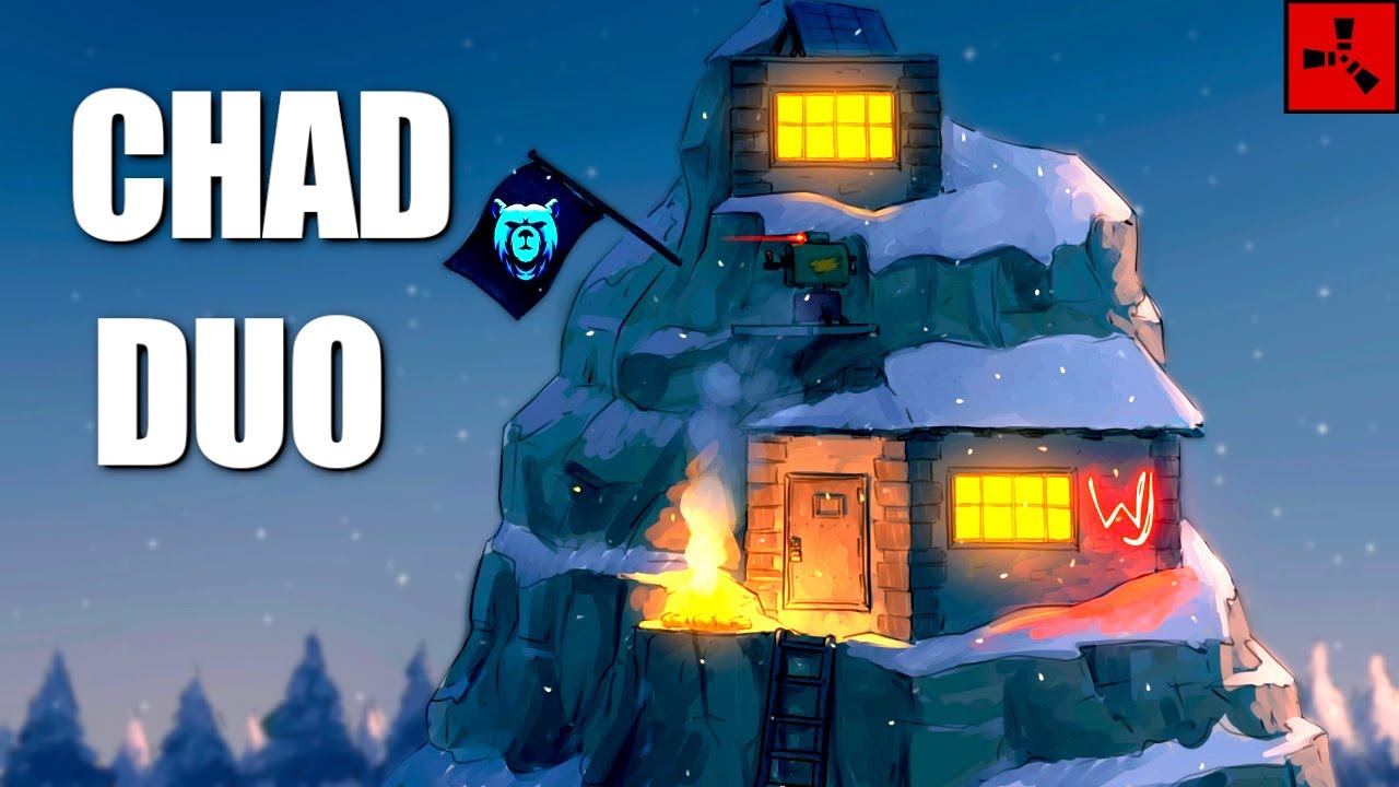We Built the GREATEST rock base in Official Rust.. Ft Blooprint