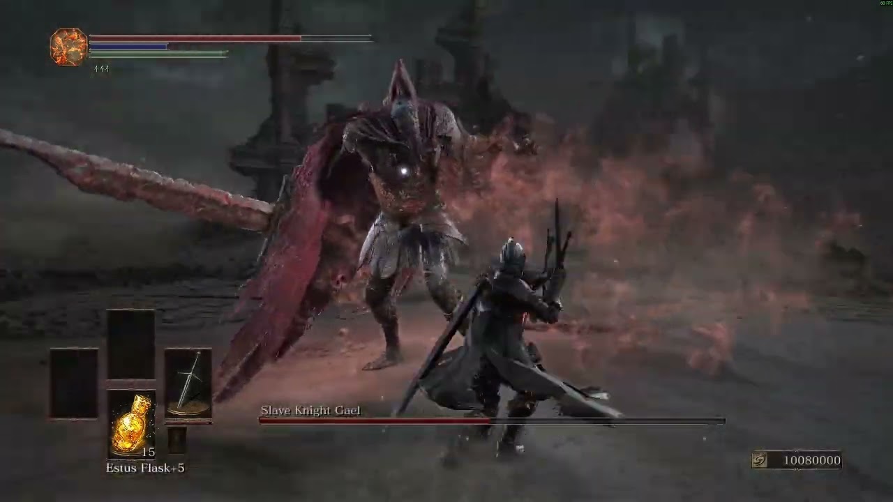 I kill Slave Knight Gael every day till i die. part: 347