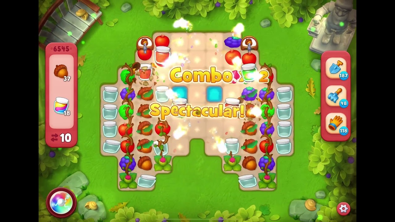 GardenScapes Level 6545 no boosters