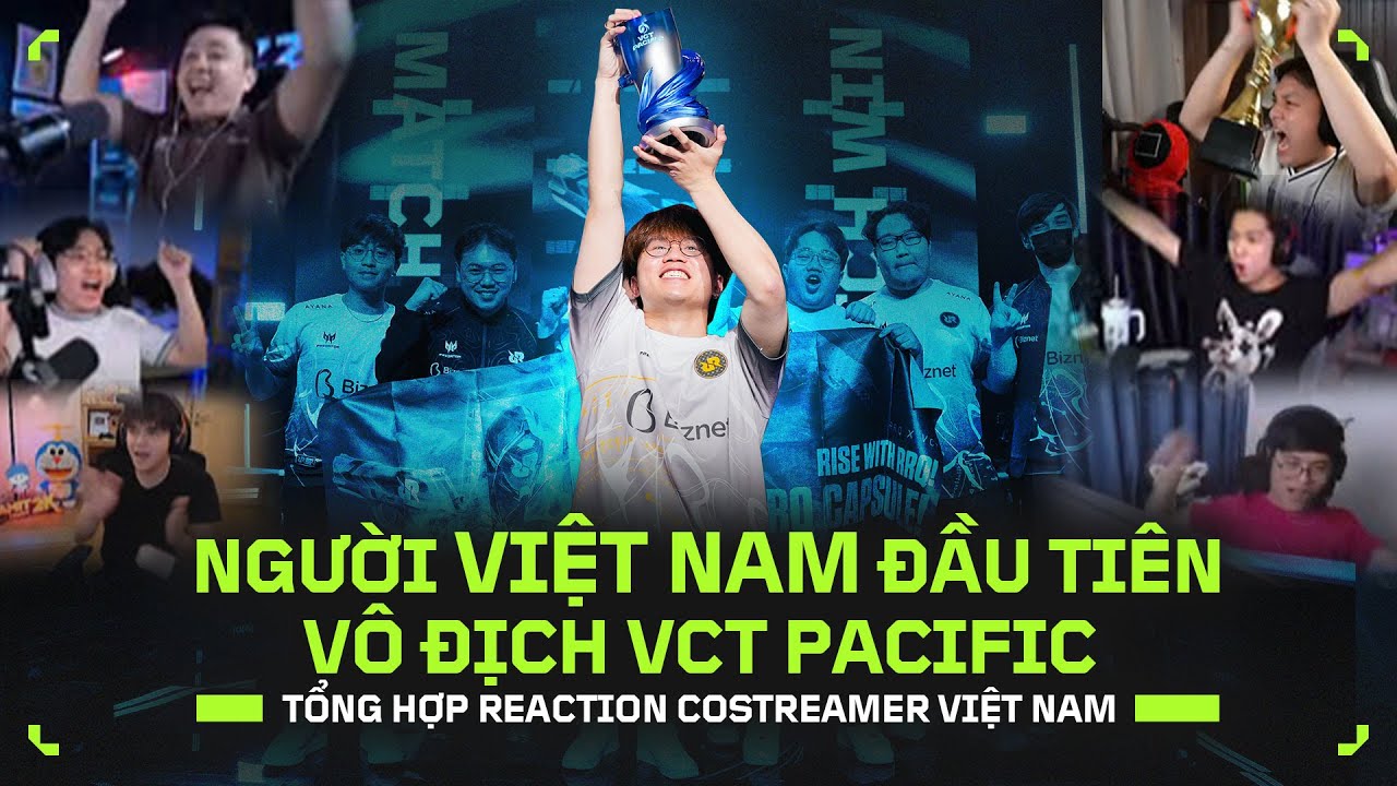 BÙNG NỔ CẢM XÚC: CRAZYGUY VÔ ĐỊCH RỒIII | VIZZY, LYNX, THEANH96 ... | VCT Pacific Stage 1