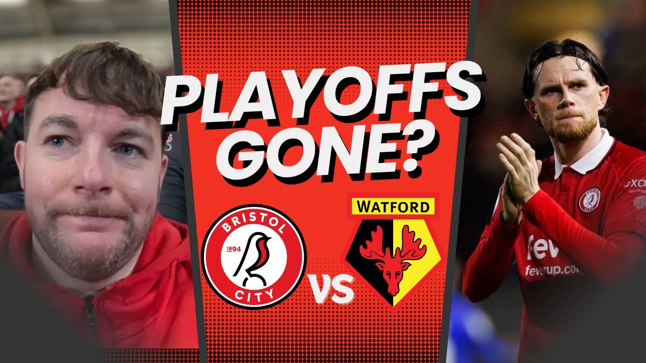 LEFT WORK EARLY FOR THIS… 😫 BRISTOL CITY VS WATFORD VLOG