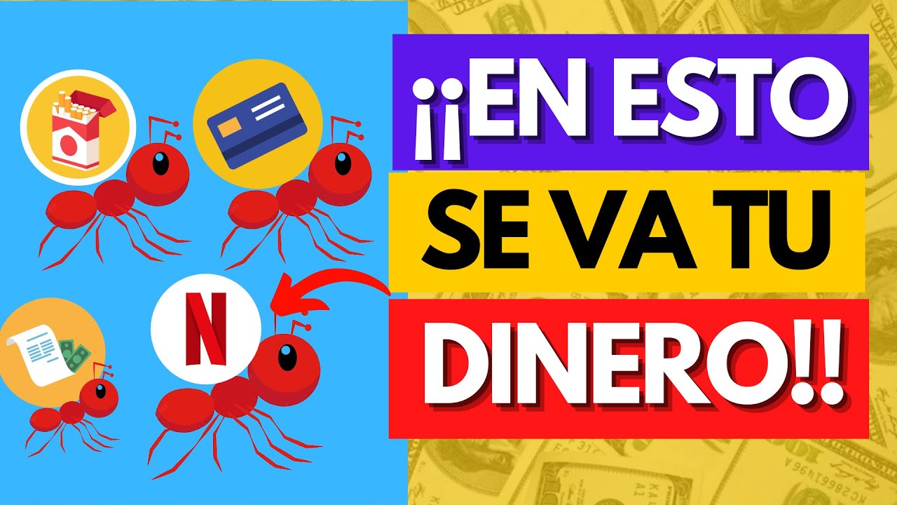 💸7 Peque&ntilde;os GASTOS QUE TE ROBAN DINERO 💰 Gastos Hormiga
