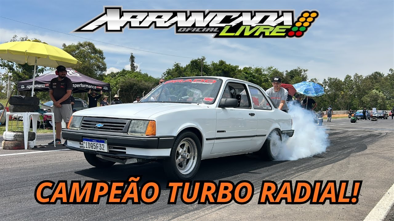 GUSTAVO PRADO FICOU CAMPEÃO DA TURBO RADIAL NO FESTIVAL DE ARRANCADA LIVRE #arrancada