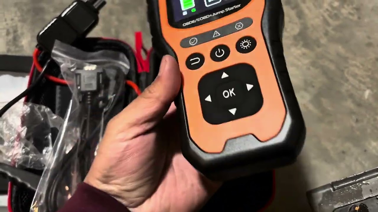 Trekure battery Jump Starter with OBD2 Scanner