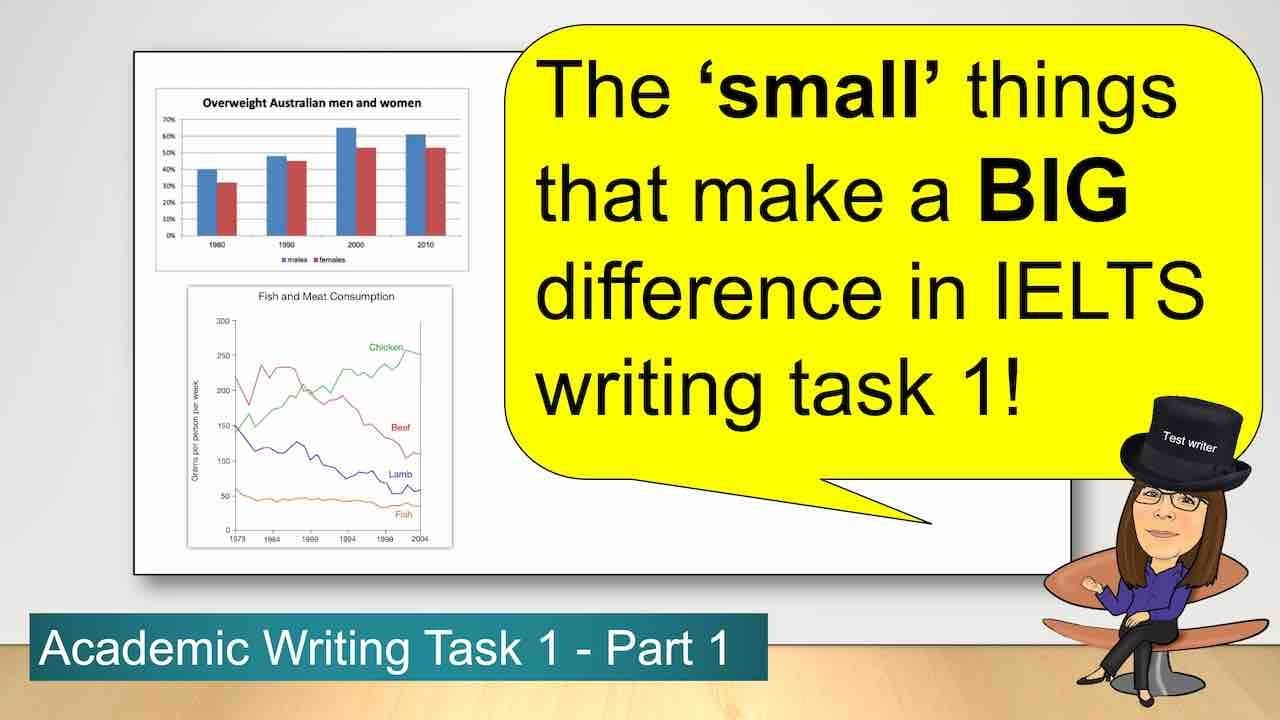 Key to IELTS Academic Writing Task 1 (Part 1)