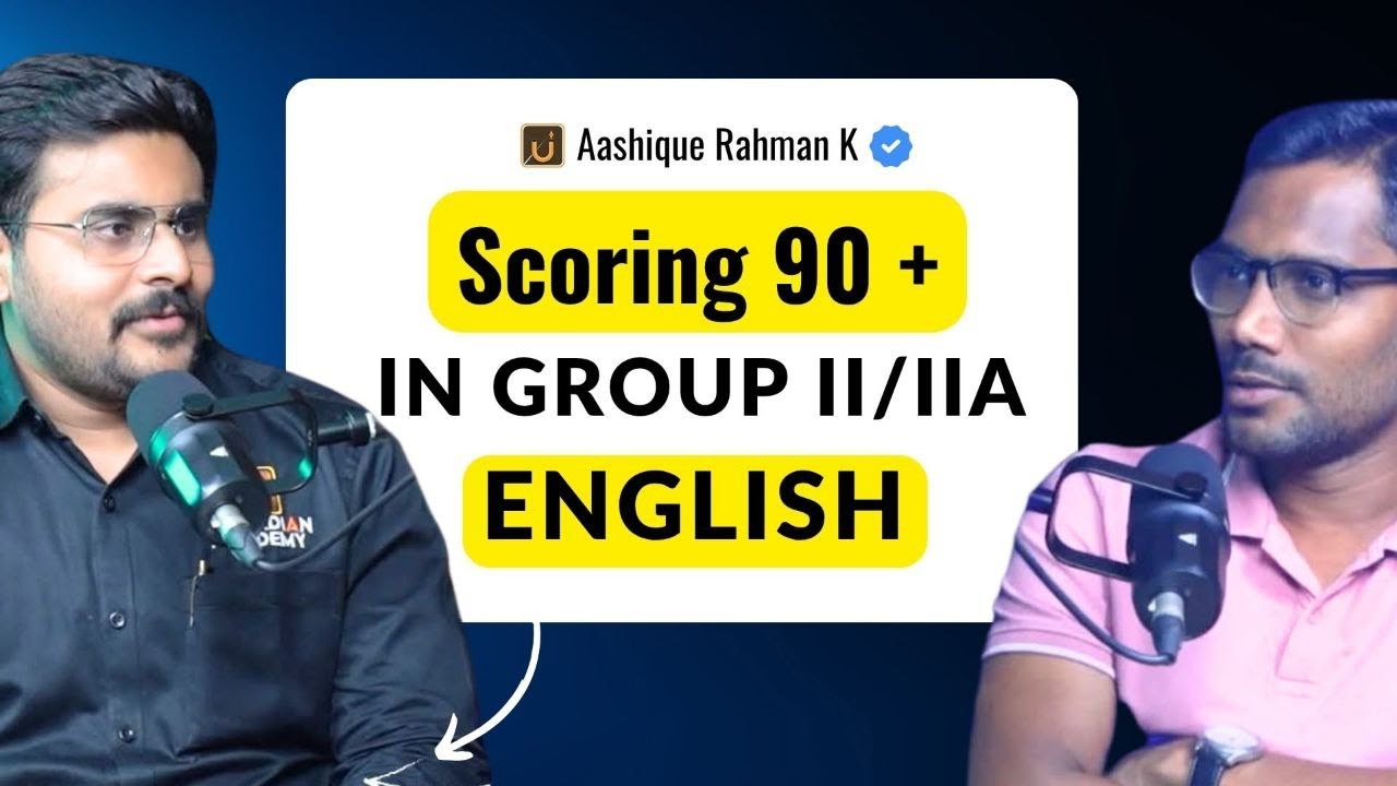 90+ in Group II English?? ft  @usthadian Aashique Sir | TNPSC Smart Strategy I #tnpsc #tnpscenglish