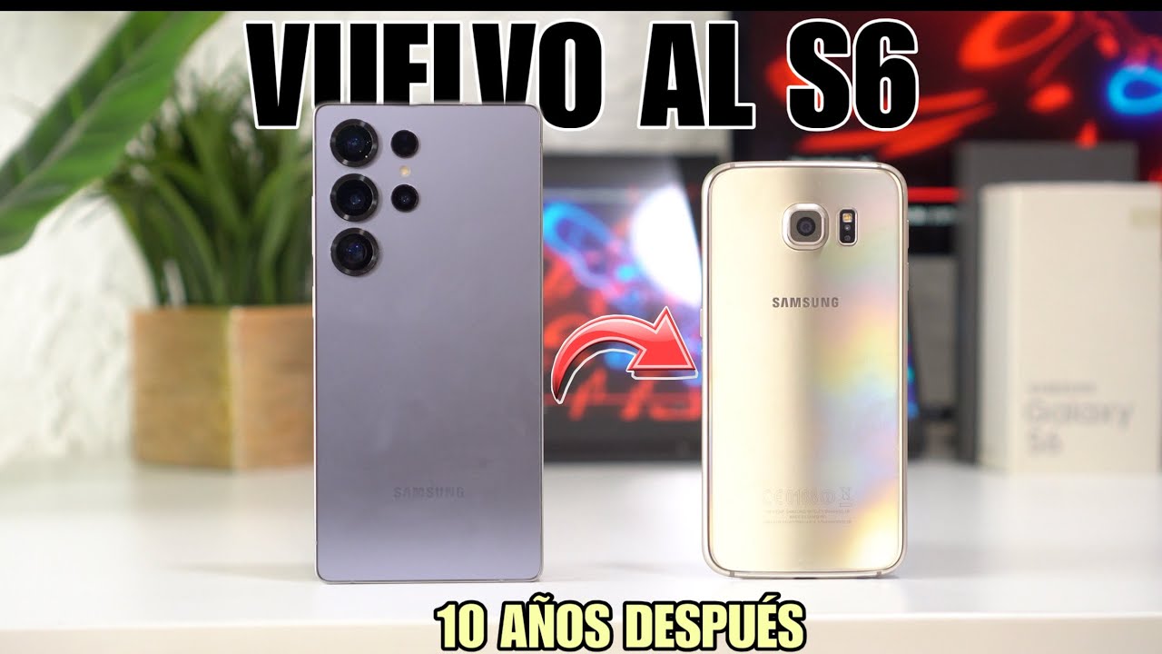 CAMBIO mi S25 Ultra por un S6 de HACE 10 AÑOS ¿HAY MUCHA DIFERENCIA?