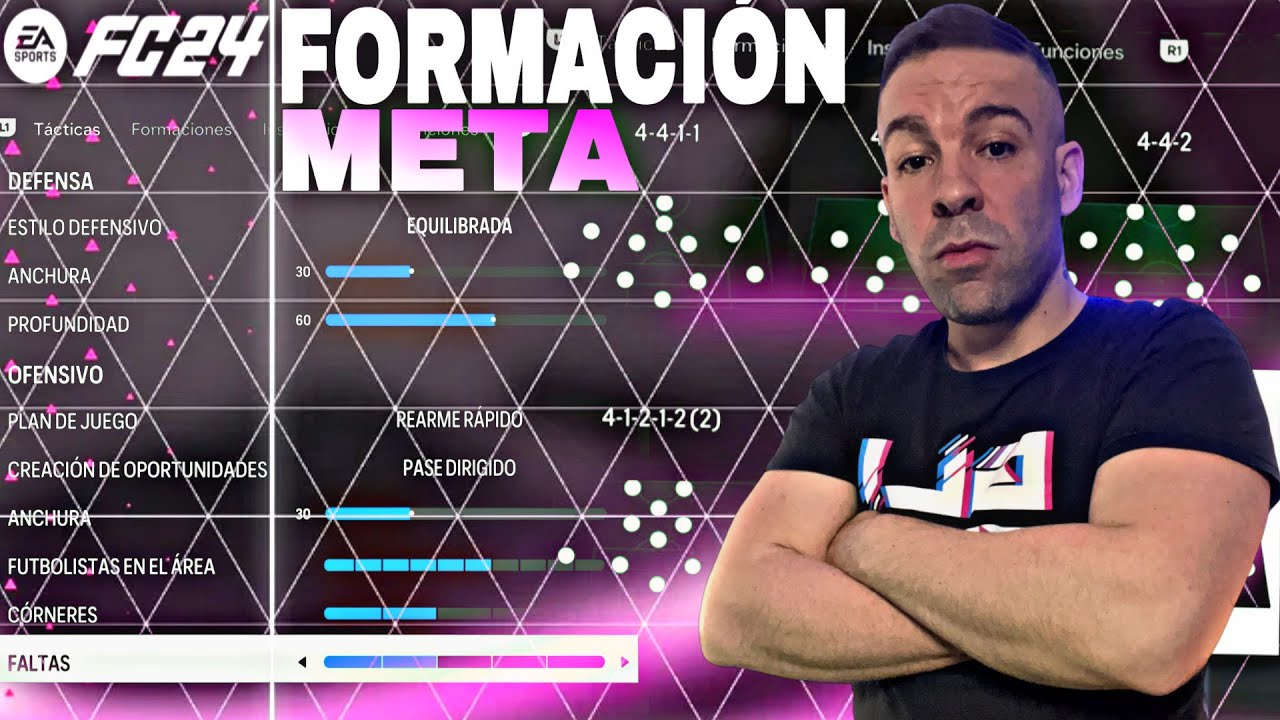 ✅ LAS MEJORES FORMACIONES CON TÁCTICAS META EN AGOSTO EN EAFC 24