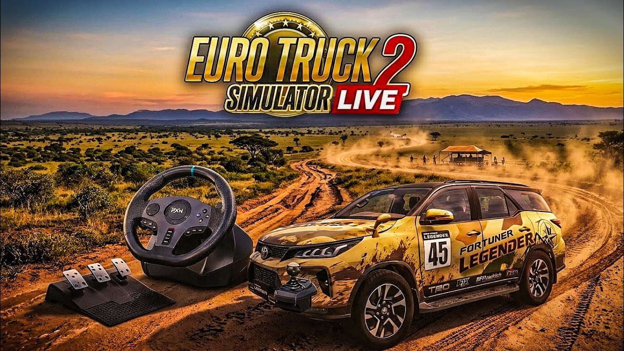 🔴Euro Truck Simulator 2 Live | Today Brand new Fortuner  Driving Gameplay#livestream #viral#ets2