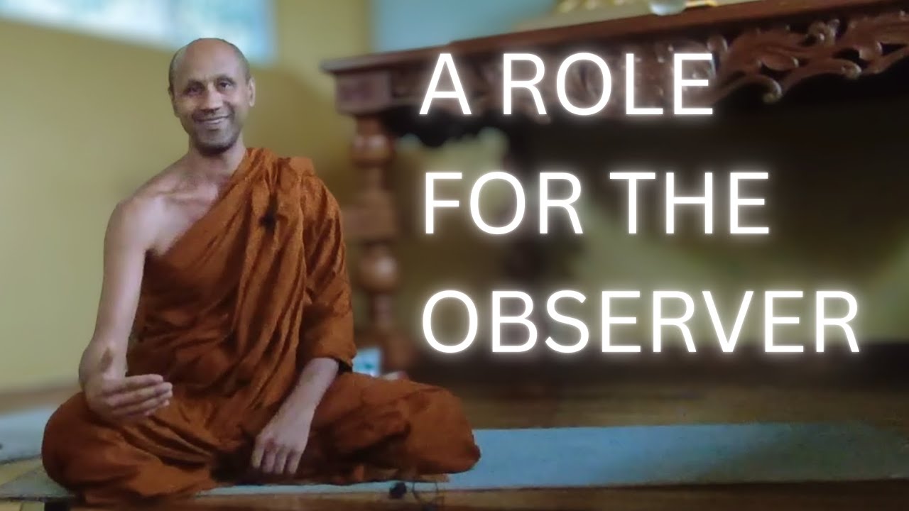 Practicing with Fear: Observer vs Observed (A Practical instruction) | Bhante Joe