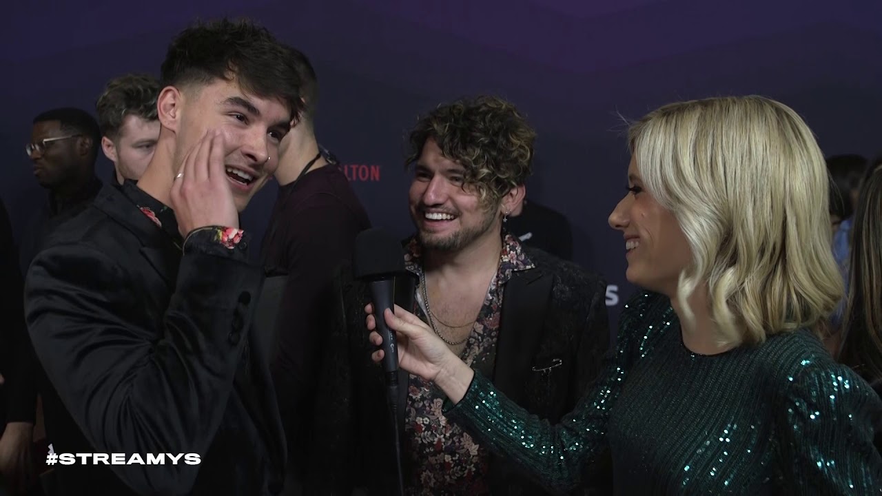 JC Caylen & Kian Lawley Red Carpet Interview I Streamy Awards 2019