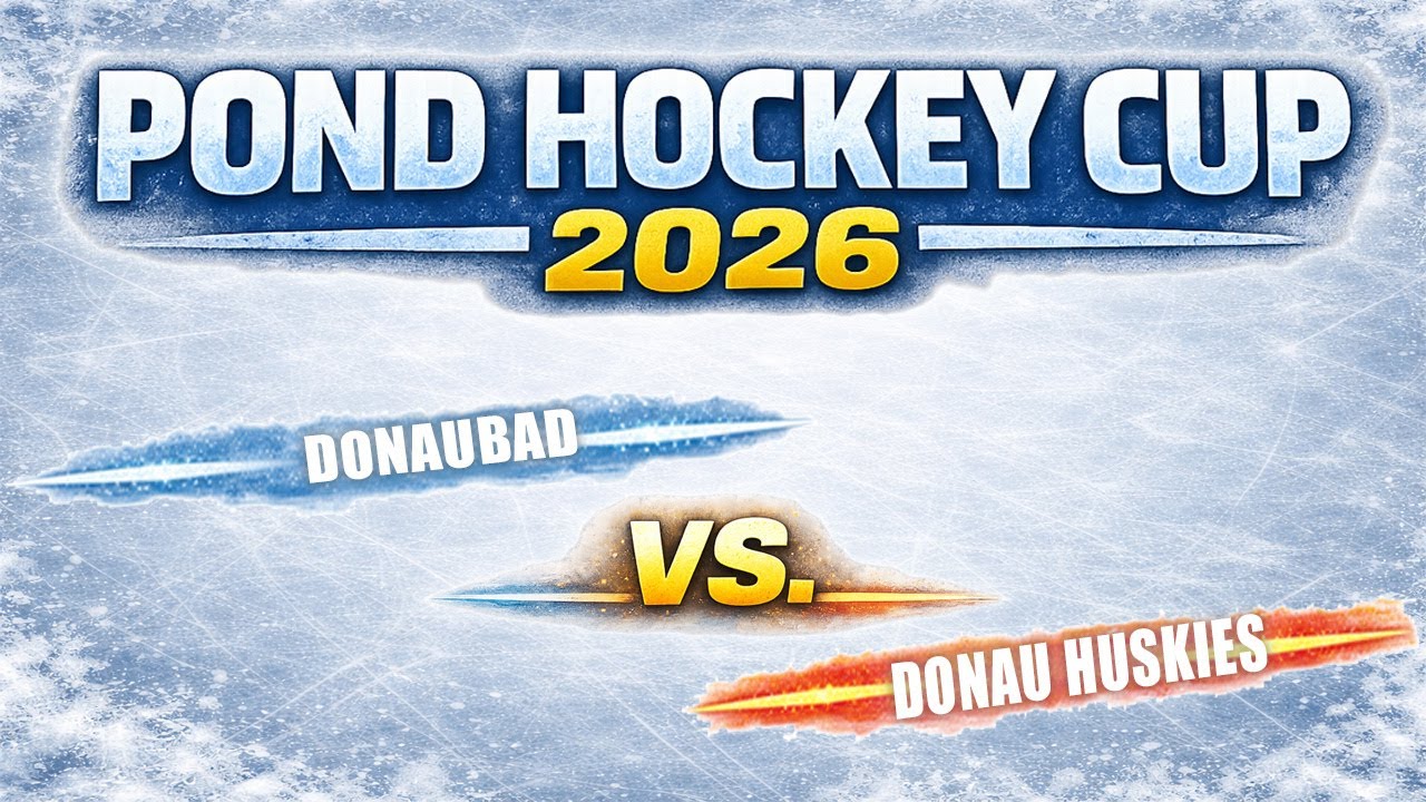 Pondhockey Cup 2026 | Team Donaubad vs. Donau Huskies | Neu Ulm/Ulm Donaubad