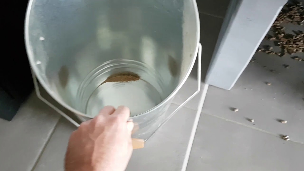 Box à granulé fait maison