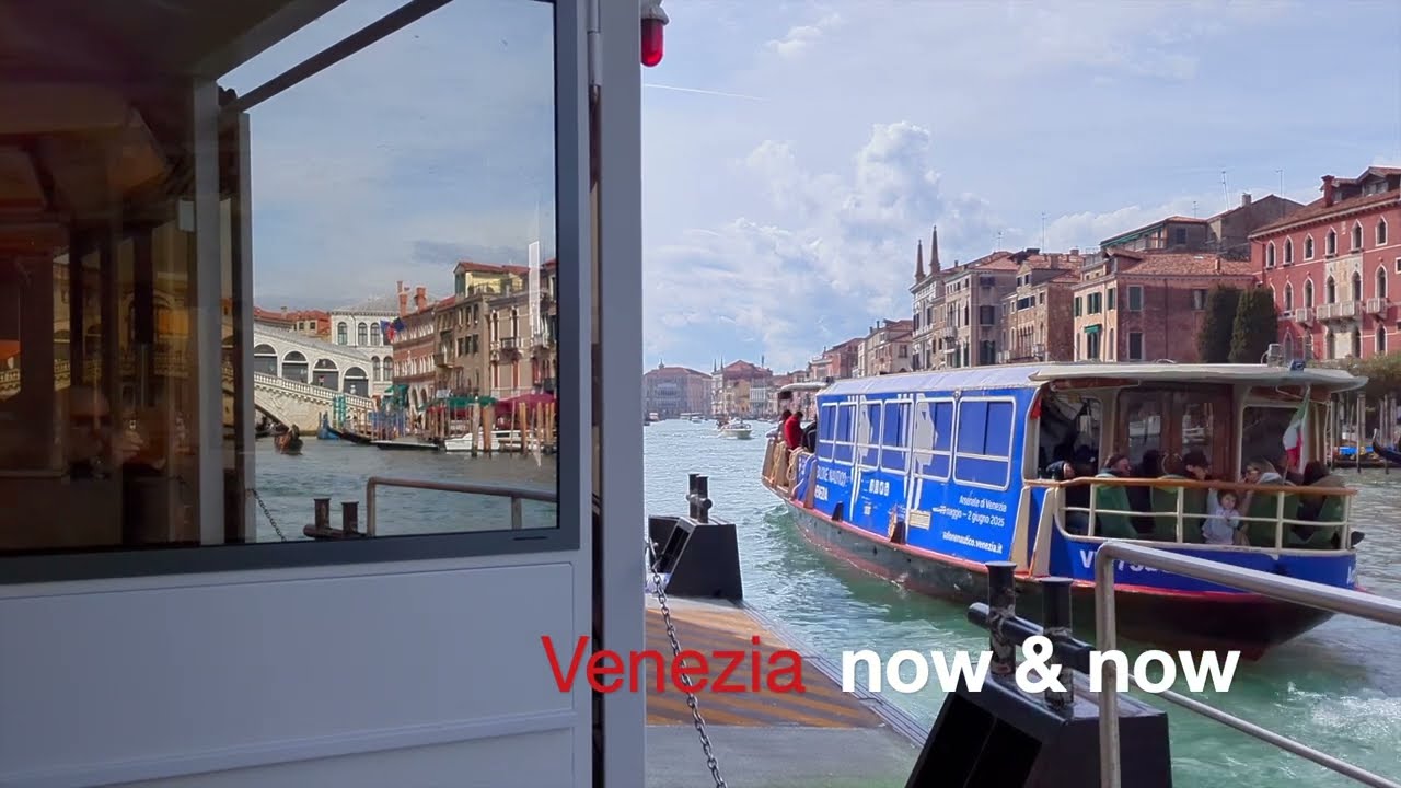 Venezia now & now ... mattina calma ... luminosa e bella ... calm morning