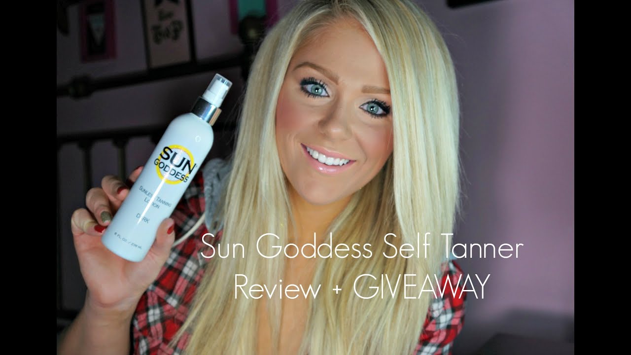 Sun Goddess Self Tanner Review + GIVEAWAY (CLOSED)!