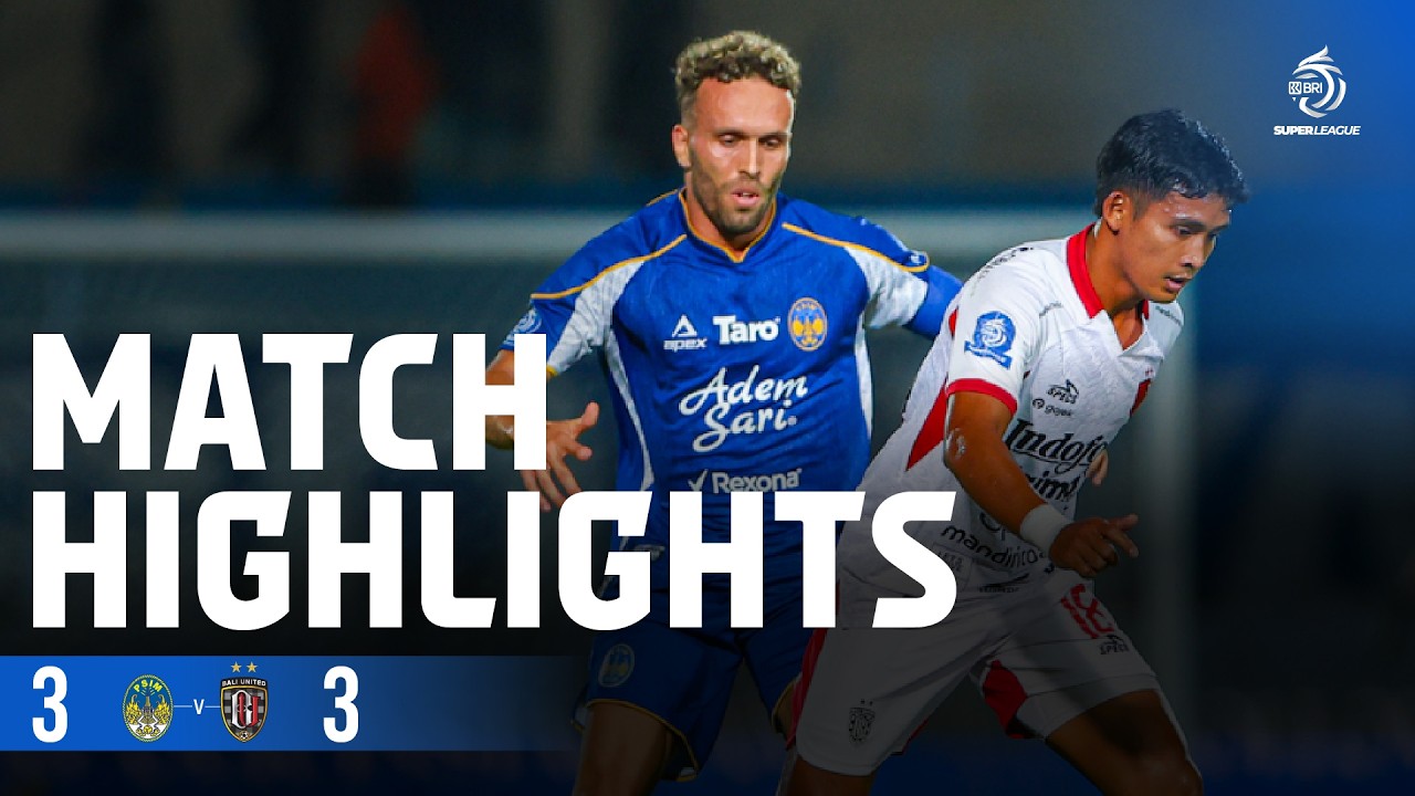 Mini Highlight BRI Super League | PSIM Jogjakarta vs Bali United FC | Week 22