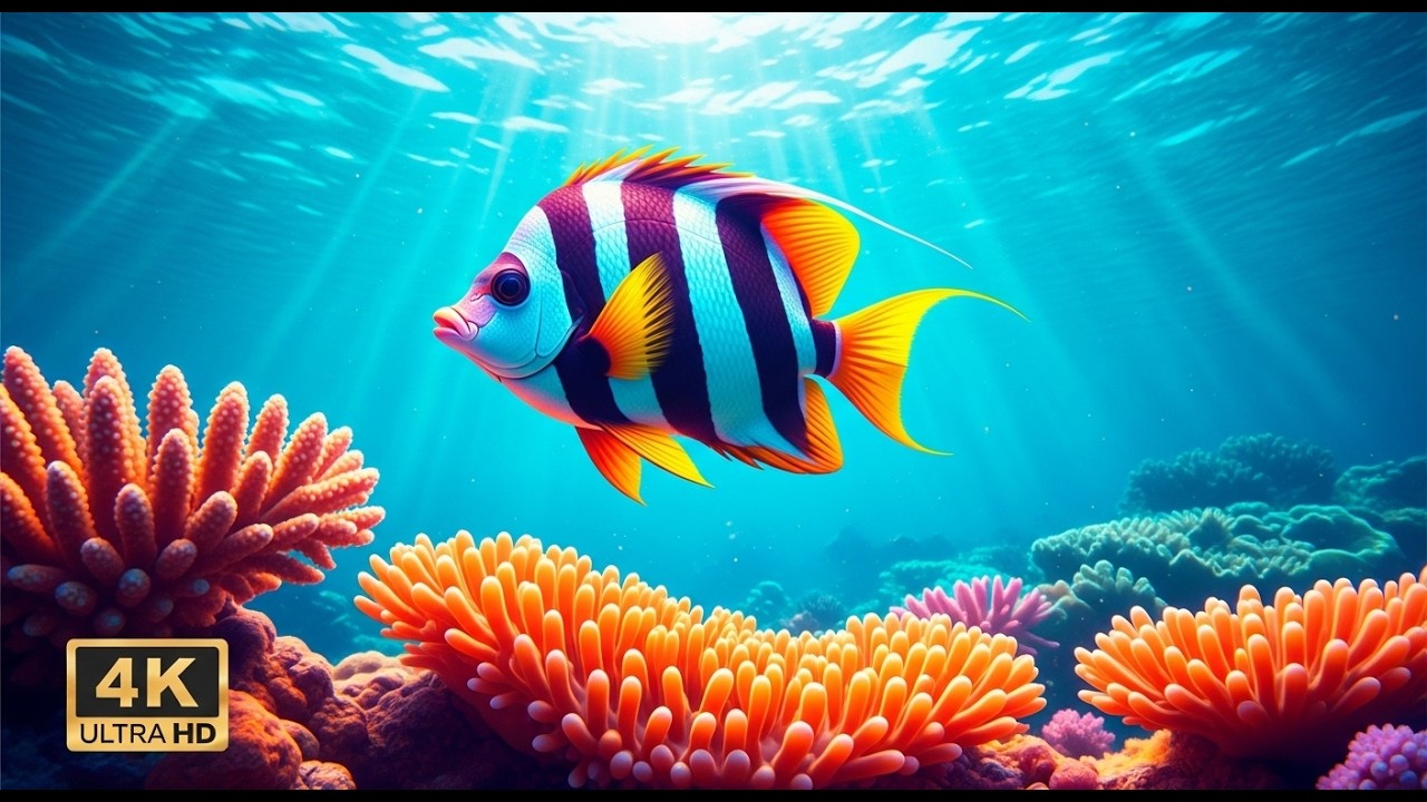 [11 HOURS] Deep Sea Healing – Calming Ambient Music & Ocean 4K