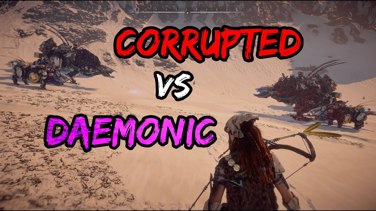 Daemonic VS Corrupted (M vs M Series)