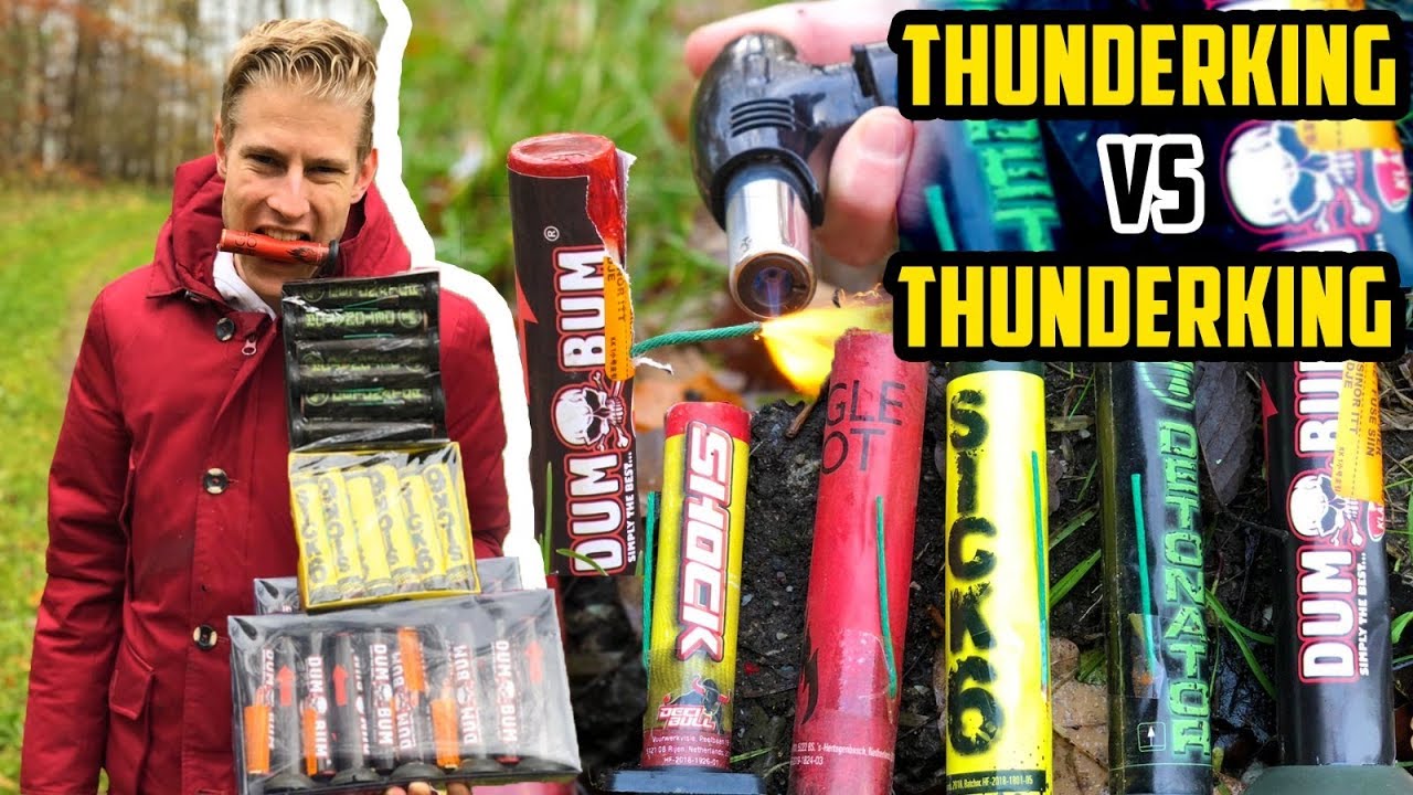 THUNDERKINGS TESTEN WELKE KNALT HET HARDST
