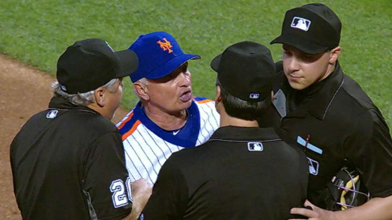 LAD@NYM: Syndergaard ejected after throwing at Utley