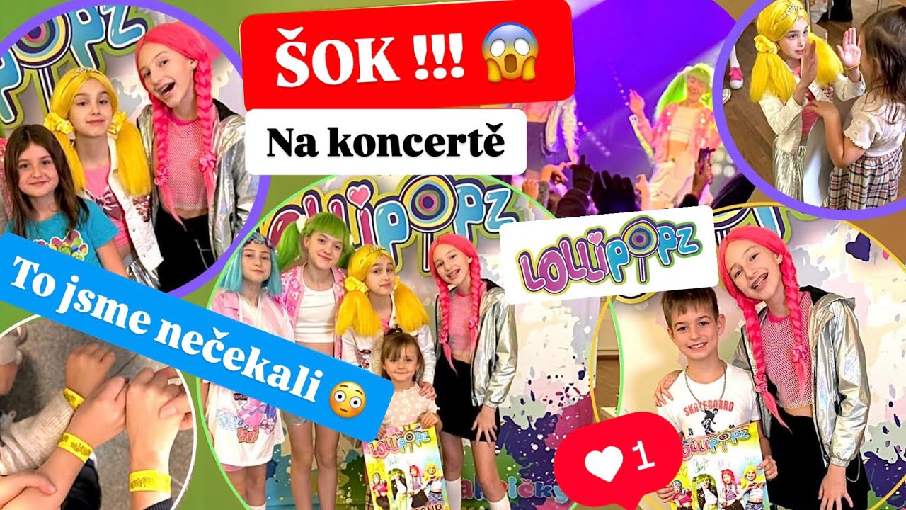 LOLLIPOPZ 2024 KONCERT 🍭OPAVA ✨ŠOK NA KONCERTĚ 😱 Co jsme se dozvěděli 😳 SETKÁNÍ ❤️